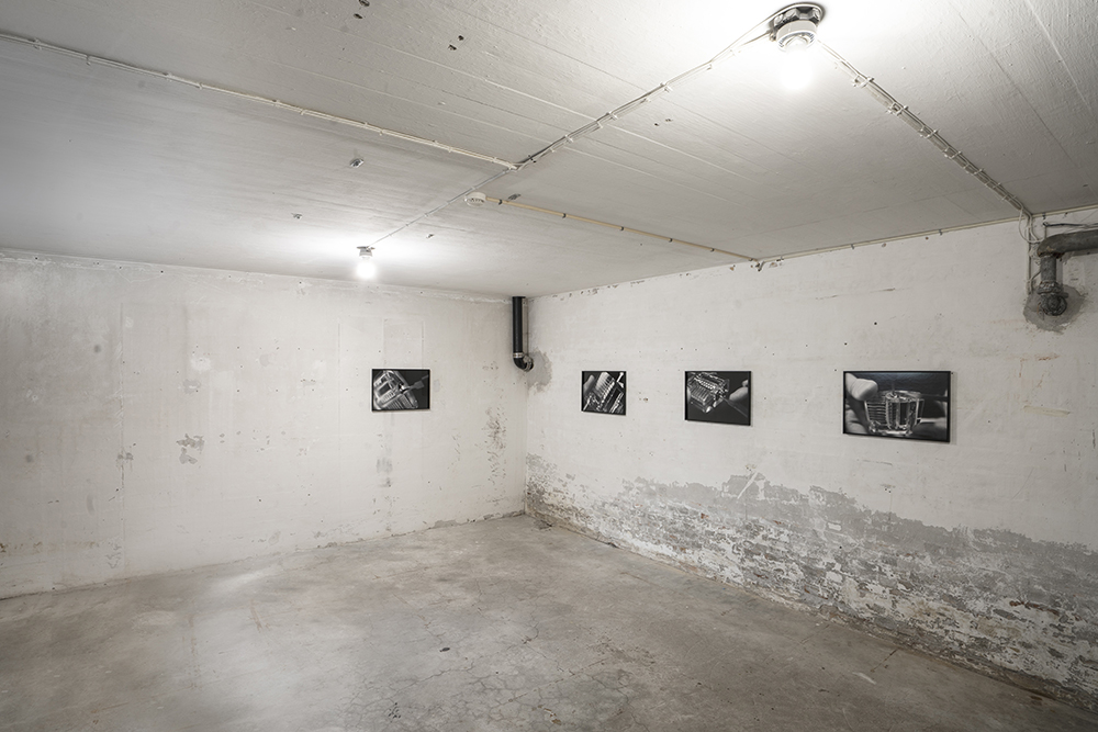 Installationsview, <em>The Fresh Brain Study,</em> AGA Vermland (Basement), 2026.