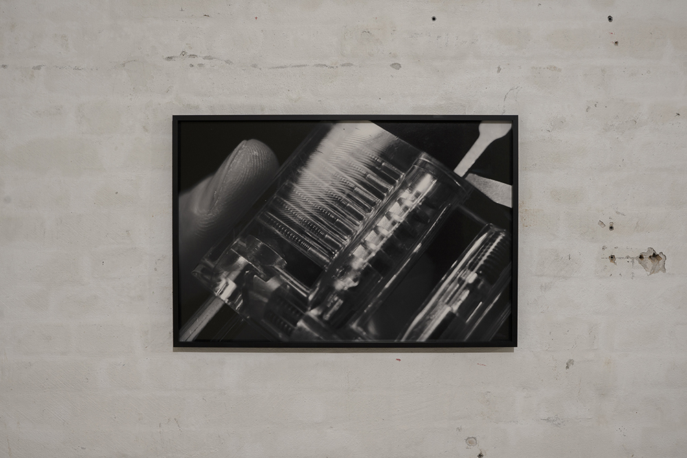 <em>Lockpicks #2</em>,40x60cm, archival pigment print on baryta, 2026.