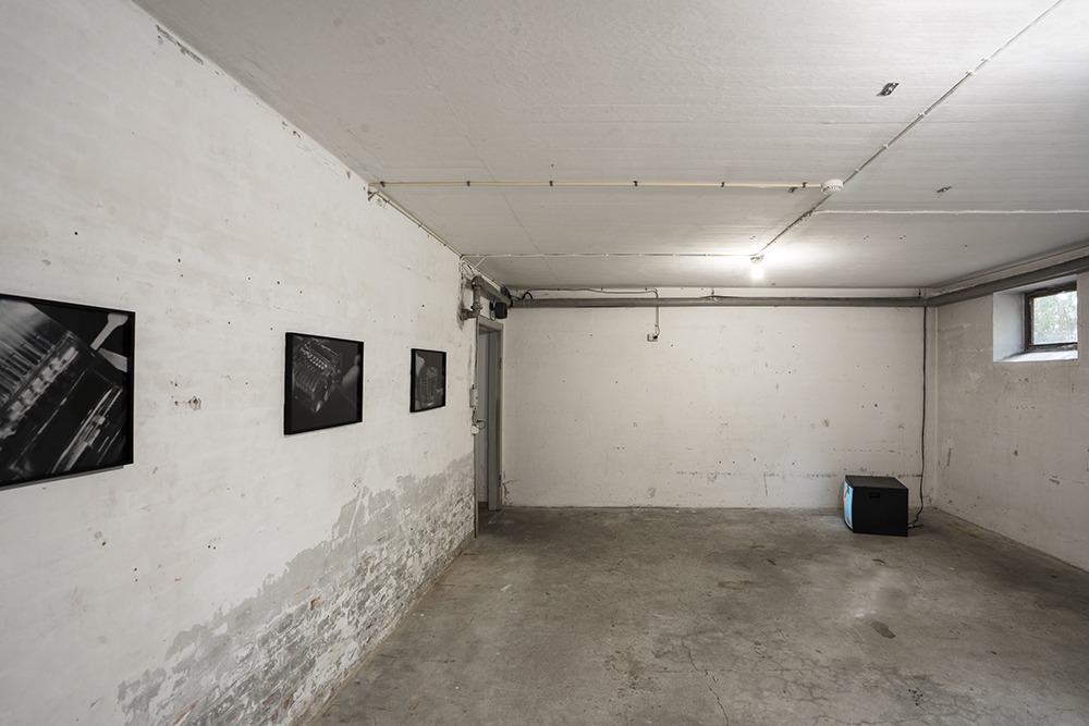 Installationsview, <em>The Fresh Brain Study,</em> AGA Vermland (Basement), 2026.